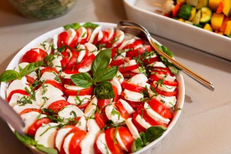 Tomaten Mozzarella Salat Event Archehof Neuhof
