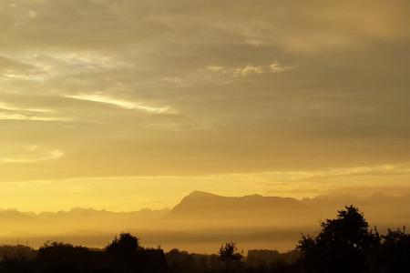 Aussicht Pilatus Archehof Neuhof