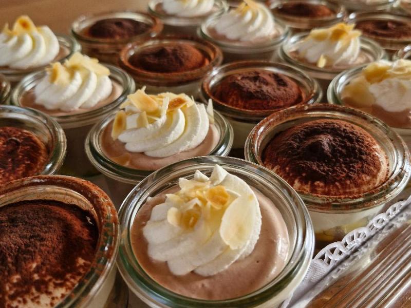 Dessert im Glas Restaurant Iheimisch